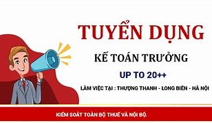 Cty Xkld Thabilabco Tuyển Dụng Kế Toán Trưởng Tại San Francisco